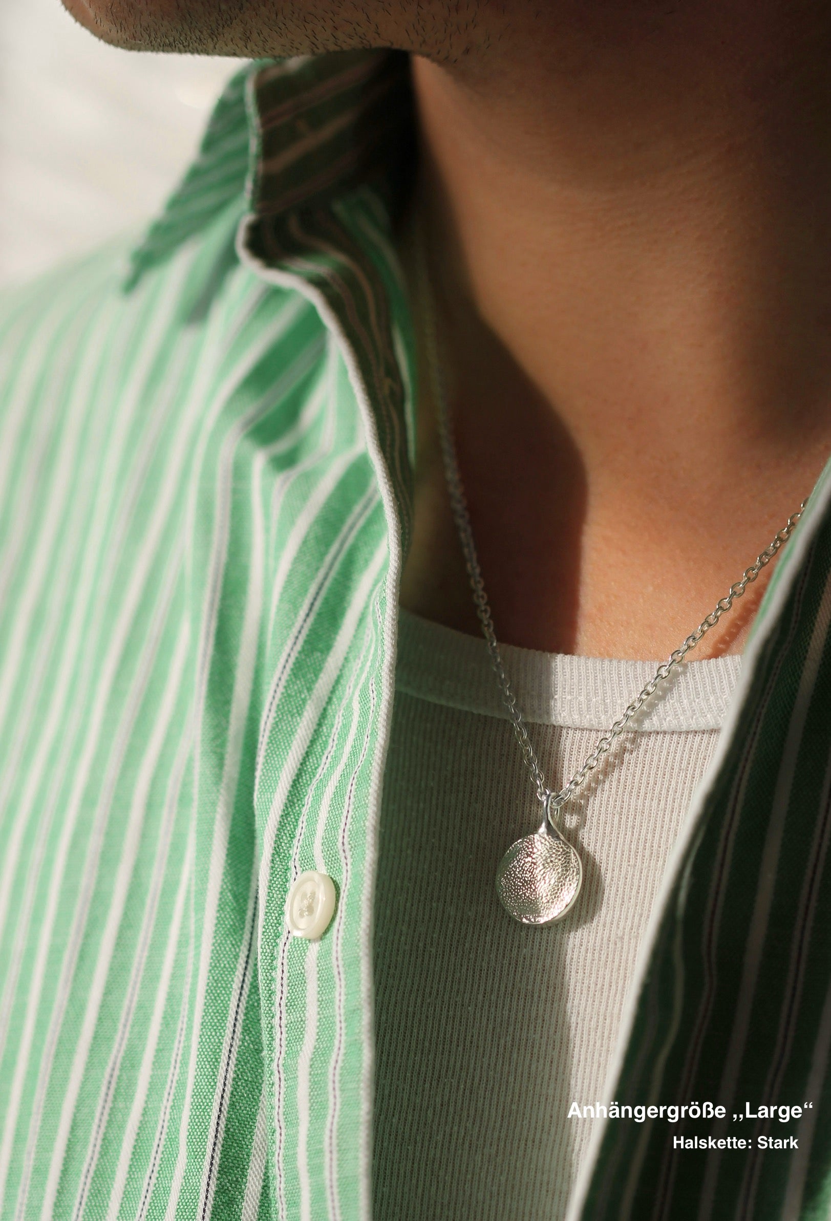 Fingerprint/Pet Print Pendant "Round"