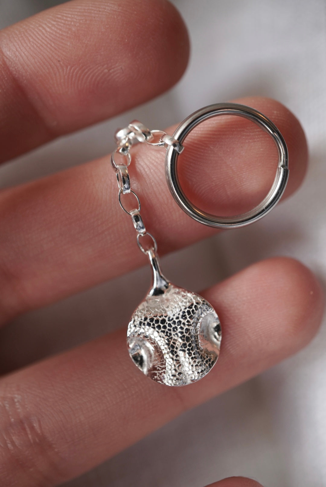 Finger-/Tierabdruck - Schlüsselanhänger