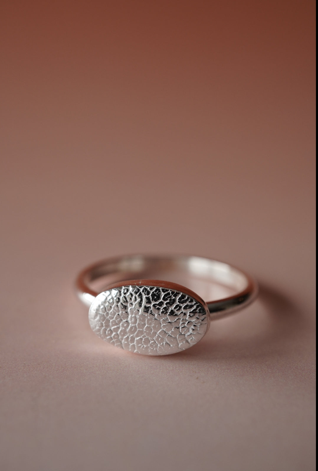 Finger-/Tierabdruck - Ring "Oval"