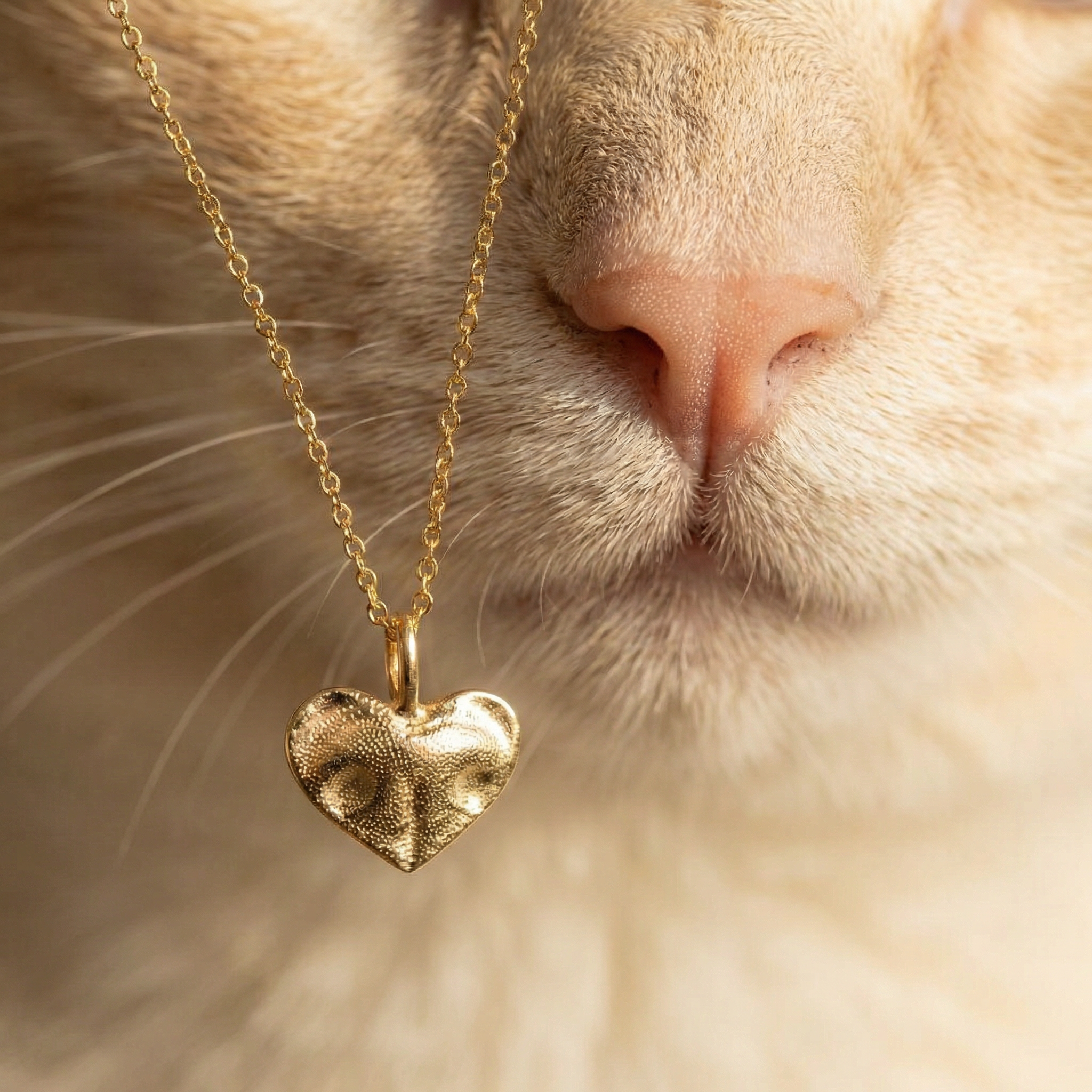 Fingerprint/Animal Print Necklace "One-Sided"